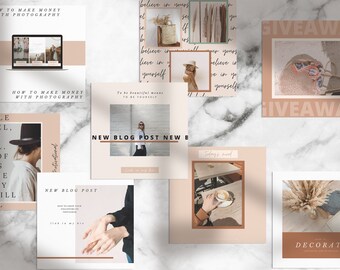Instagram Template | Canva Template | Social Media Pack | Marketing kit | Instagram Post | Instagram Marketing | Templates |