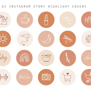 65 Instagram Highlight Cover Icons | Instagram Stories | Instagram Highlight | Instagram Cover | Story Highlight Covers | Highlight Icons
