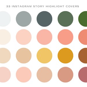 33 solide Instagram Highlight Cover | Highlight Abdeckung | Soziale Medien | Instagram | Highlights Cover | Instagram-Symbole | Social-Media-Symbole |
