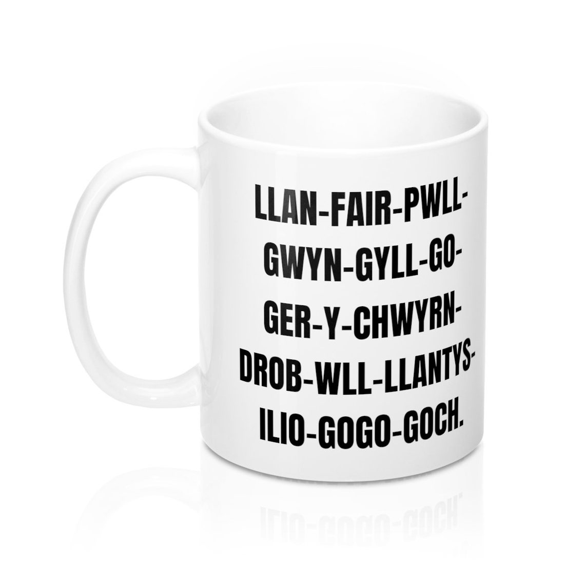Welsh Gift Longest Welsh Word Welsh Mug Etsy
