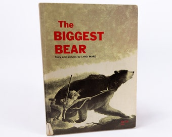 1963 The Biggest Bear by Lynd Ward