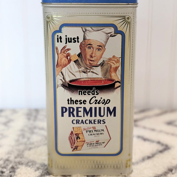 Vintage Nabisco Premium Saltine Crackers