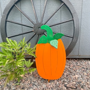Medium Metal Pumpkin, Autumn Decor, Fall Pumpkin, Fall Decor, Halloween Decoration, Thanksgiving Decoration, Metal Pumpkin for Outside