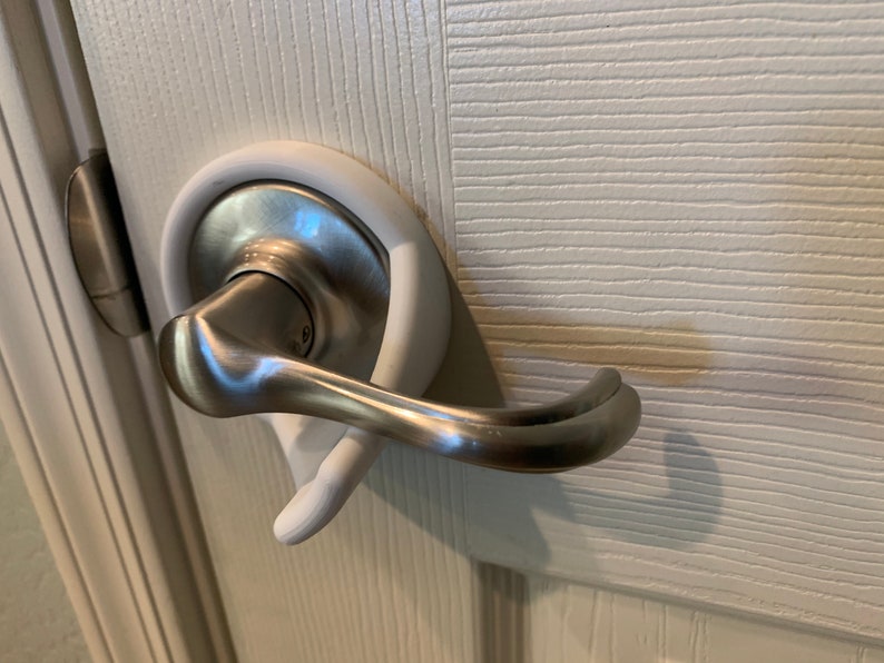 Toddler Proof Door Lock -  Door handle stop - Child Proof Lever Lock - Toddler Stops