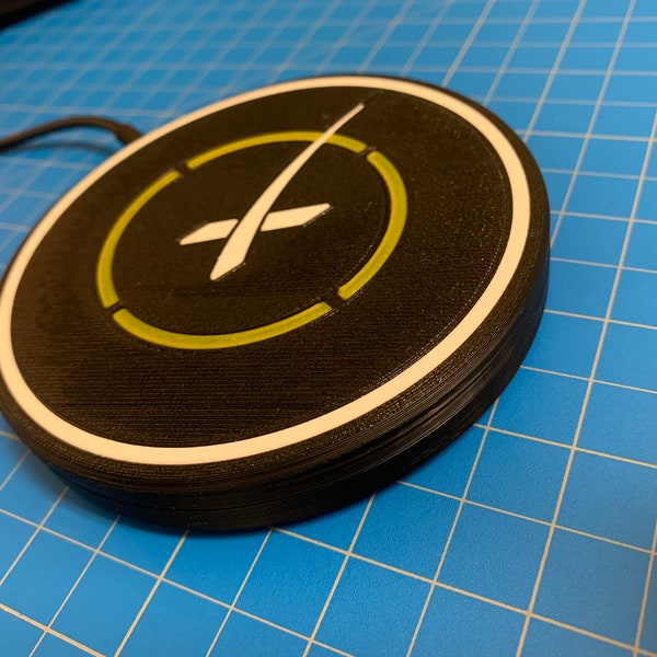 SpaceX Landing Pad - Wireless Induction Charger - iPhone & Android