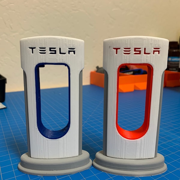 Tesla Supercharger Phone Charger - Multiple Colors