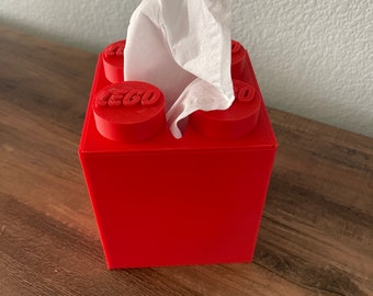 Lego Style Tissue Box - Square