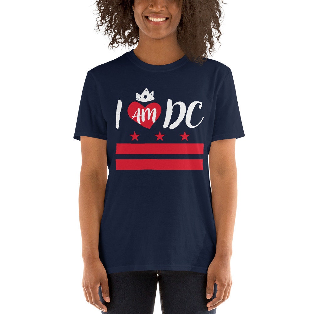 Washington DC 202 I Am DC I Love DC T-shirt for D.C. Natives and Lovers ...