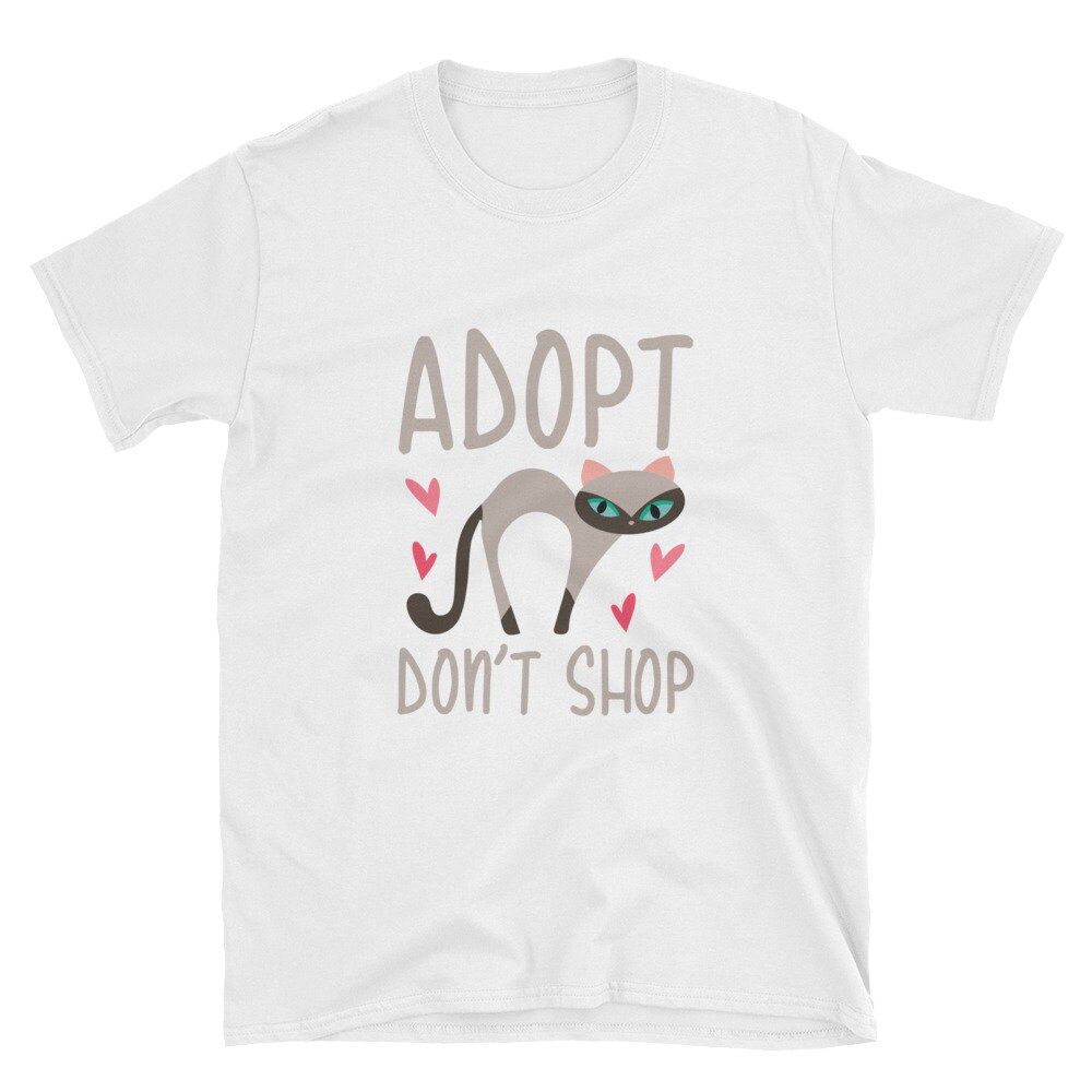 Adopt Don't Shop Cat Animal Lover Pet Parent Crazy Cat - Etsy Adopt Don't Shop Cat Animal Lover Pet Parent Crazy Cat - Etsy
