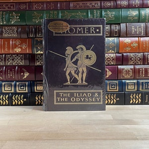 Sealed, The Iliad and the Odyssey by Homer, Bonded Leather and Gold Edition