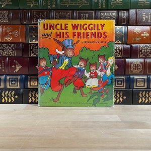 Boek Uncle Wiggily en zijn vrienden: Platt & Munk-editie 1955
