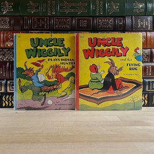 Zeldzame oom Wiggily-boeken uit 1940 met stofomslag: geïllustreerd Howard Garis