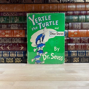 Yertle die Schildkröte und andere Geschichten von Dr. Seuss, seltene Erstausgabe und dritter Druck mit Originalschutzumschlag