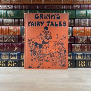 Early, 1920&#39;s Edition of Grimms&#39; Fairy Tales by The Brothers Grimm, Beautifully Illustrated, Platt & Munk, 25 Classic Fairy Tales