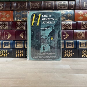 Vintage 1949 Detective Stories Book: Edgar Allan Poe, Modern Library