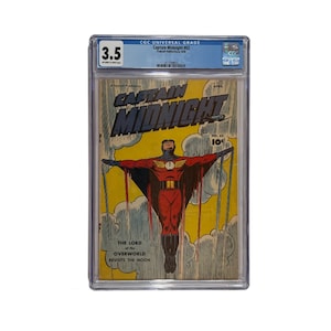 Captain Midnight  Issue #62, April 1948, CGC Graded 3.5