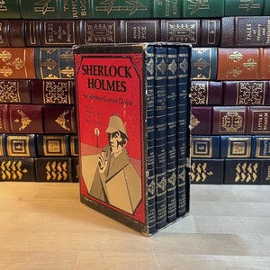 Select Stories of Sherlock Holmes by Sir Arthur Conan Doyle, Slipcased Set, Peebles Press International, 1975