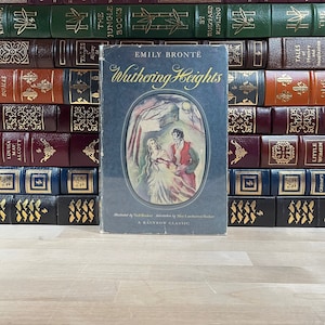 Wuthering-Heights von Emily Brontë, Illustriert von Nell Booker, Rainbow Classics Edition