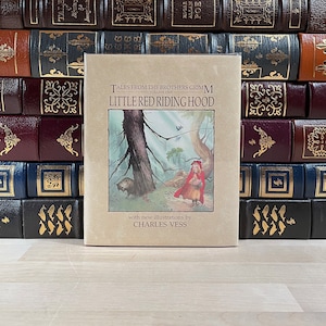 Limited, Signed Edition of Little Red Riding Hood by Charles Vess, Beautiful Illustrations, Original Dust Jacket, Fairy Tales
