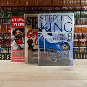 Stephen King First Edition Hardcovers: Faithful, Gerald&#39;s Game, Buick 8