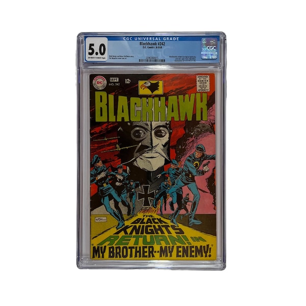 Blackhawk  Issue #242: August-September 1968, CGC Graded 5.0