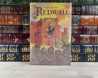 Redwall by Brian Jacques, First Edition and Seventeenth Printing, First Book in the Redwall Series, Original Dust Jacket