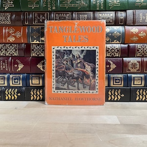 Tanglewood Tales by Nathaniel Hawthorne, Illustrated with Color Plates and Line Drawings by S. Van Abbe, Collectible JM Dent & Sons Edition