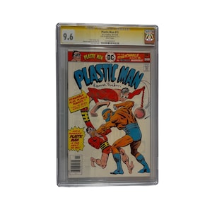 Plastic Man  Issue #15: October-November 1976, CGC Graded 9.6, Ramona Fradon Signed