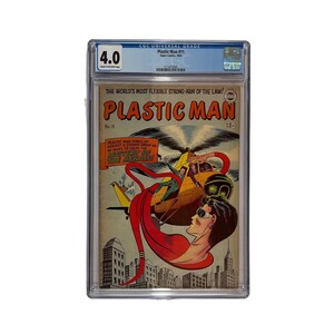Plastic Man  Issue #11: 1963, CGC Graded 4.0