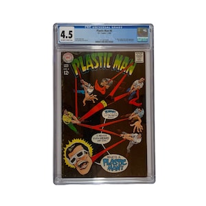 Plastic Man  Issue #8: January-February 1968, CGC Graded 4.5