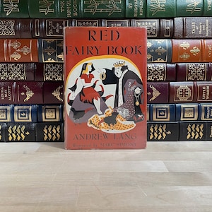 Vintage Red Fairy Book by Andrew Lang, Illustrated by Marc Simont