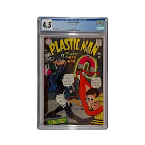 Plastic Man  Issue #6: September-October 1967, CGC Graded 4.5