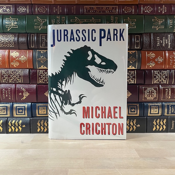 Jurassic Park by Michael Crichton, First Edition and Third Printing