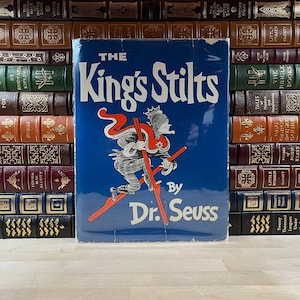 The King's Stelzen von Dr. Seuss, illustriert vom Autor, Erstausgabe und früher Druck mit seltenem Schutzumschlag