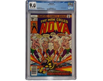 The Man Called Nova  Issue #9: May 1977, CGC Graded 9.0