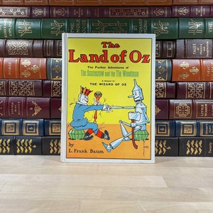 Collectible, White Spine Edition of The Land of Oz by L. Frank Baum, Illustrated by John R. Neill, Wizard of Oz Books