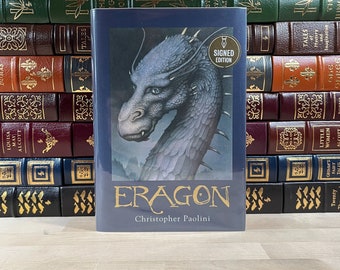 Signé, Eragon par Christopher Paolini, première édition et première impression