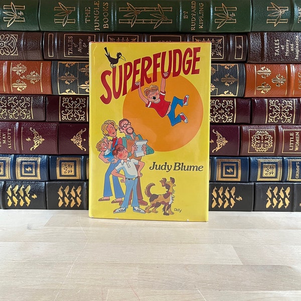 Superfudge by Judy Blume, First Edition and Second Printing, Original Dust Jacket