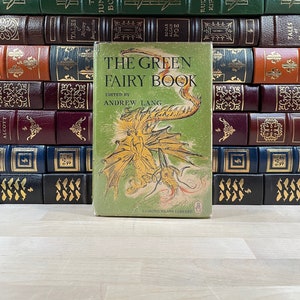 The Green Fairy Book by Andrew Lang, 1960&#39;s Looking Glass Library Edition