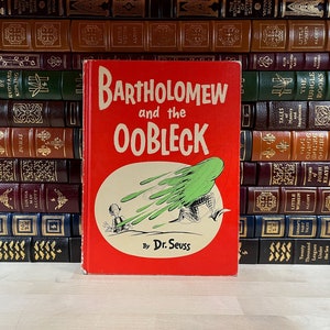 Bartholomäus und der Oobleck von Dr. Seuss, First Book Club Edition