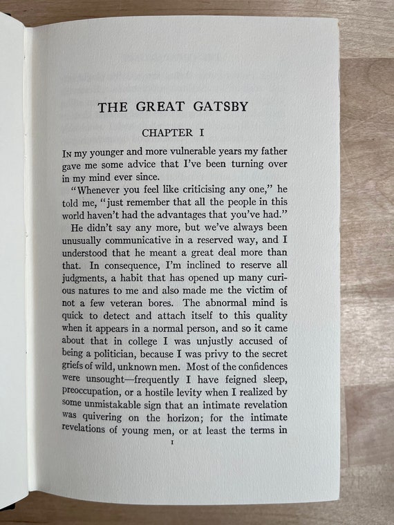 The Great Gatsby by F. Scott Fitzgerald: First Edition Facsimile The Great Gatsby by F. Scott Fitzgerald: First Edition Facsimile