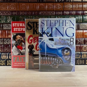 Clásicos de Stephen King: Primeras ediciones, Fiel, El juego de Gerald y Desde un Buick 8