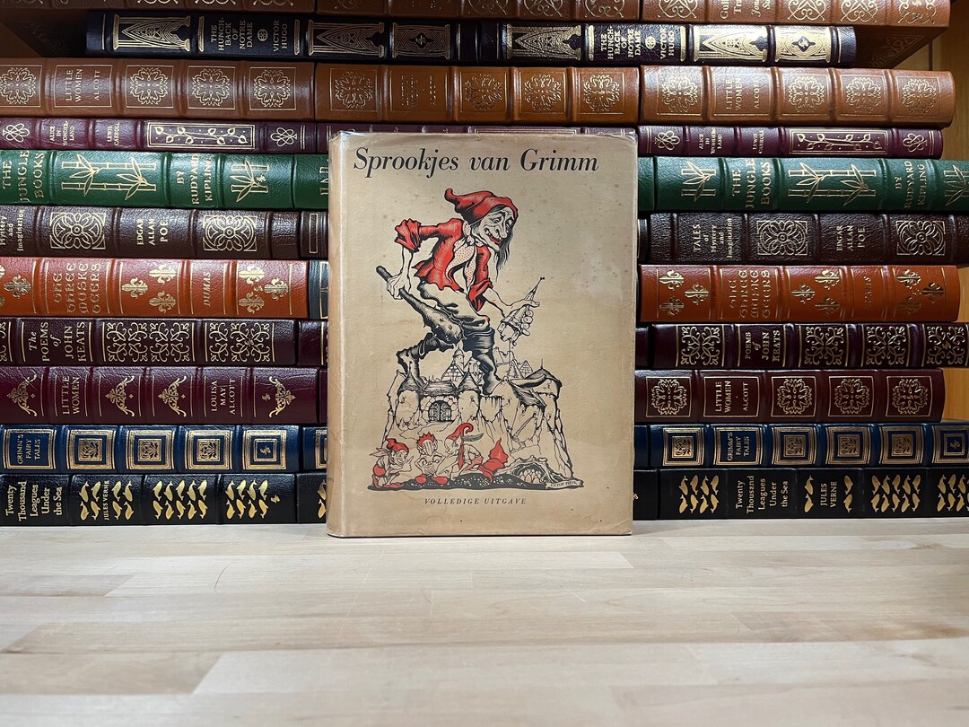 Rare, Stunning, Collectible, Early German Edition of Grimms' Fairy