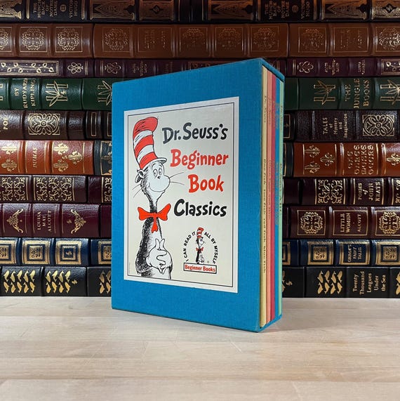Dr. Seuss Beginner Book Classics: Deluxe Slipcase Set - Etsy