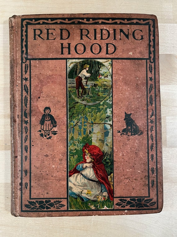 Little Red Riding Hood: Illustrated, Rare 1800's Edition - Etsy