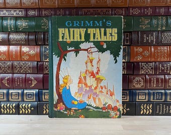 Cuentos de hadas de los hermanos Grimm: Edición ilustrada clásica de Whitman de 1929