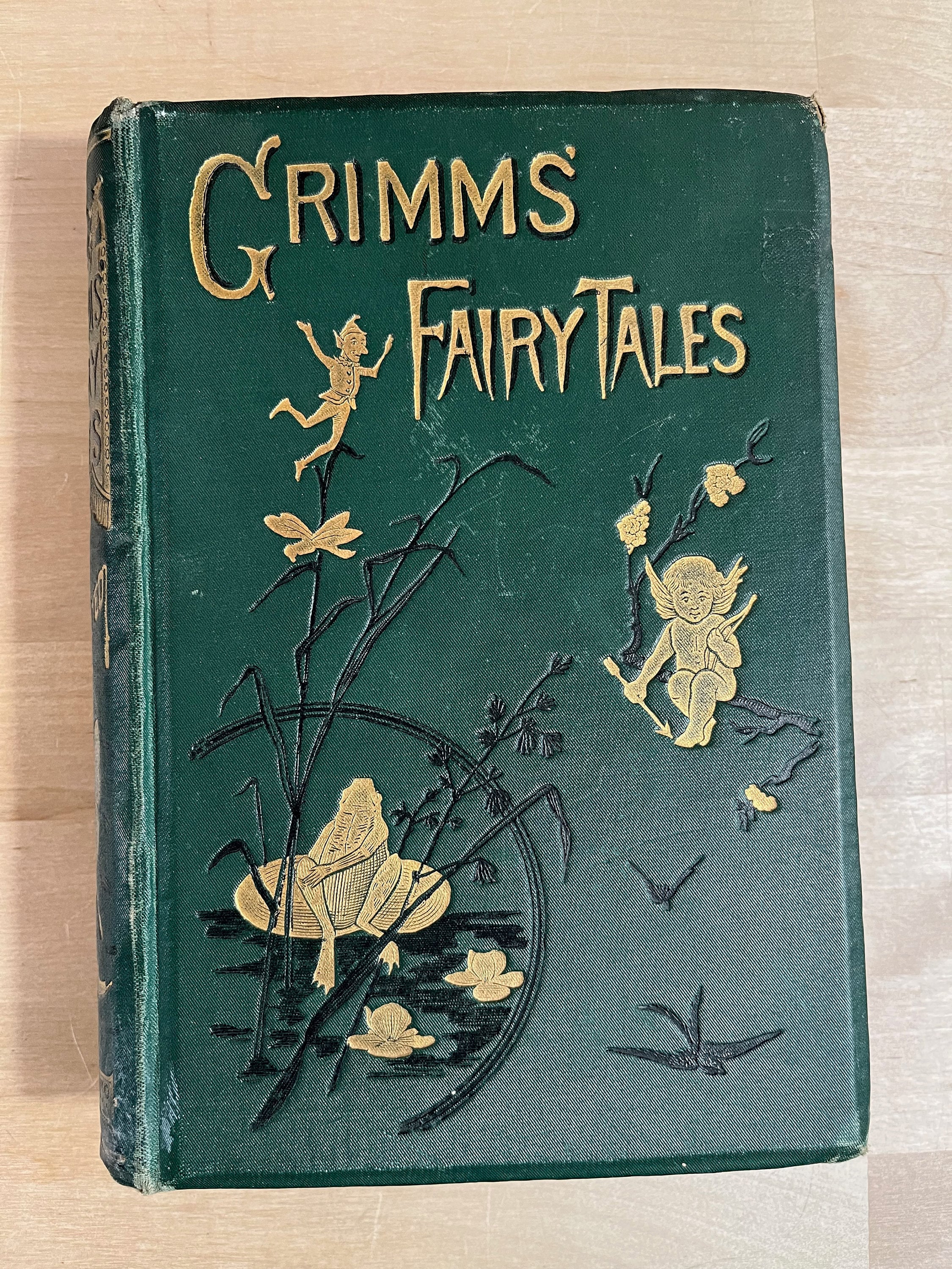 Grimms' Fairy Tales by The Brothers Grimm: Rare, Ornate Antique