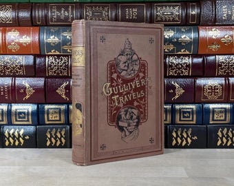 Gulliver's Travels: 1887 Illustrated Antique Edition - Etsy