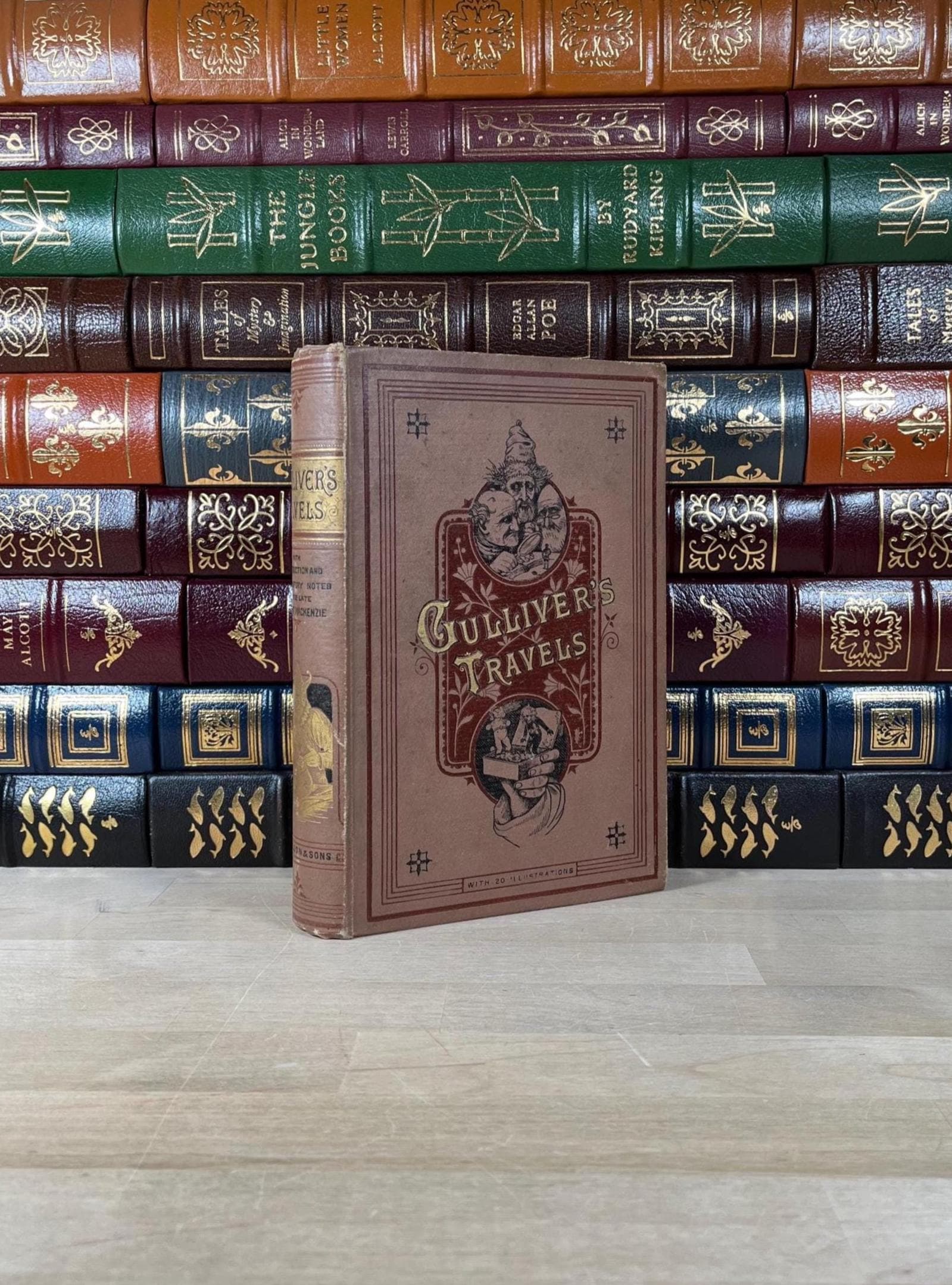 Gulliver's Travels: 1887 Illustrated Antique Edition - Etsy