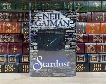 Stardust von Neil Gaiman, signiert mit Moon Doodle, Erstausgabe
